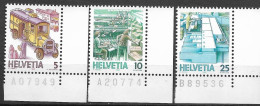 1986 Schweiz Mi. 1321-6 PH **MNH Postbeförderung - Nuevos