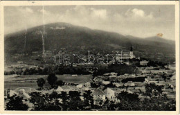 * T3 1938 Nyitra, Nitra; Panorama So Zoborem / Látkép / General View (fa) - Unclassified