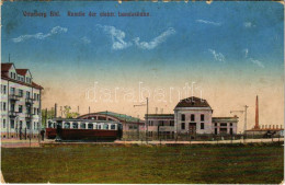 T3 1916 Bohumín, Oderberg; Remise Der Elektr. Landesbahn / Tramway, Tram (Rb) - Zonder Classificatie