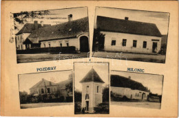 T2/T3 1924 Milonice, Multi-view Postcard - Zonder Classificatie