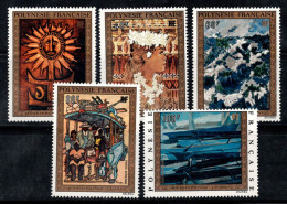 Polynésie Française 1973 Yv. 77-81 Neuf ** 100% Poste Aérienne Art - Ungebraucht