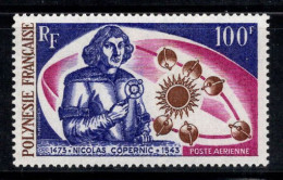 Polynésie Française 1973 Yv. 72 Neuf ** 100% Poste Aérienne 100 F, Copernic - Ungebraucht