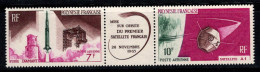 Polynésie Française 1966 Yv. 17-18 Neuf ** 100% Poste Aérienne Satellite, Espace - Ungebraucht