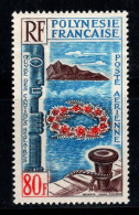 Polynésie Française 1965 Yv. 15 Neuf ** 80% Poste Aérienne 80 F, Paysage - Ungebraucht