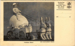 ** T2/T3 Fröhliche Ostern! Deutscher Knabenkalender 1913. Der Gute Kamerad. Phot. James Hitchcock Illinois / Húsvéti üdv - Zonder Classificatie