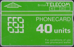 UK - British Telecom L&G  BTD025 - 5th Issue Phonecard Definitive - 40 Units - 086D - BT Emissions Définitives