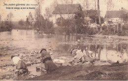 St Sauveur * Groupe De Laveuses Au Bord Du Breuvhin * Village Lavoir Lavendières Blanchisseuses - Saint-Sauveur