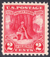 !a! USA Sc# 0645 MNH SINGLE (a5) - Valley Forge - Neufs