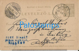 223948 HUNGARY VILLANY CANCEL YEAR 1902 CIRCULATED TO GERMANY POSTAL STATIONERY POSTCARD - Ganzsachen