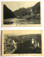 2 CPA LUXEMBOURG - Vianden - Les Ruines - L'Our Et Le Château - Vianden