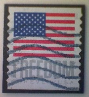 United States, Scott #5788, Used(o) Coil, 2023, Flag Definitive: Freedom Flag, (63¢) Forever - Gebraucht