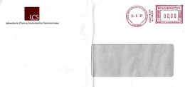 SAN MARINO - 2007 LCS (Lababoratori Chimici Sammarinesi) - Ema Affranc. Rossa Red Meter Su Busta Non Viaggiata - 18109 - Covers & Documents