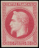 * COLONIES GENERALES - Poste - 10, Superbe Exemplaire, Pleine Gomme, Signé Brun: 80c. Rose - Sonstige & Ohne Zuordnung