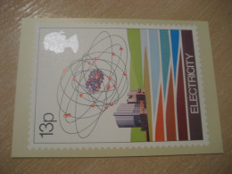 ENGLAND 1978 Electricity Energy Physics Physique PHQ Card Postcard - Physique