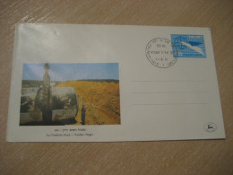 TEL AVIV YAFO 1961 La Conduite D'eau YARDEN-NEGEV Water Energy Geology Cancel Postal Stationery Cover ISRAEL Eau - Wasser