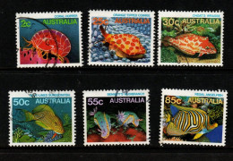 Australia ASC 928-33 1984 Marine Life,used - Gebruikt