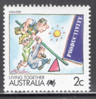 Australia 1988 Single Stamp - Living Together - Cartoons In Unmounted Mint - Nuovi