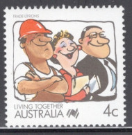 Australia 1988 Single Stamp - Living Together - Cartoons In Unmounted Mint - Ongebruikt