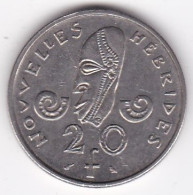 Nouvelles - Hébrides 20 Francs 1970 En Nickel, Lec# 43 - Nieuwe-Hebriden