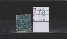 PRIX FIXE Obl 315 YT 349 MIC 719 SCOT 719 GIB Jeux Olympiques à Los Angeles 1932  Etats Unis 58A/01 - Used Stamps