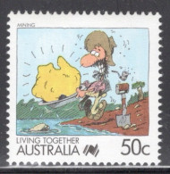 Australia 1988 Single Stamp - Living Together - Cartoons In Unmounted Mint - Ongebruikt