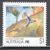 Australia 1988 Single Stamp - Living Together - Cartoons In Unmounted Mint - Ongebruikt