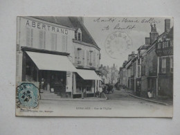 61 : Remalard - Rue De L'Eglise ( Boutique A. Bertrand ) - Remalard