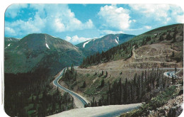 USA  Postal Card  Looking West From The Summit Of Loveland Pass  Unused Card  #3063 - Rocky Mountains