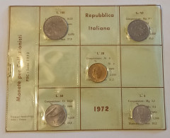 1972 - Italia Serietta Lire ---- - Jahressets & Polierte Platten