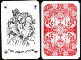 The Jolly Joker    - Dos Classique Rouge - Speelkaarten