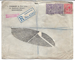 0503c: Brief Aus Manchester 1925, Nicht Mein Sammelgebiet (Adresse Leider Ausgeschnitten) - Brieven En Documenten