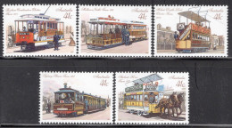 Australia 1989 Set Of The  Street Railway  In Unmounted Mint - Mint Stamps