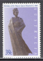 Australia 1989 Single Stamp Issued To Celebrate The 63rd Anniversary Of The Birth Of Queen Elizabeth In Unmounted Mint - Mint Stamps