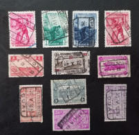 Belgium Used Railway Stamps - Sonstige & Ohne Zuordnung