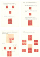 1900 1d Terraces, A Very Slightly Remaindered M Collection With Block Of Six, 4 (7), Irregular Strip Of Three, Pairs (2) - Otros & Sin Clasificación