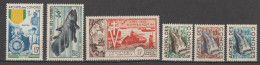 COMORES - 1952/1954 - ANNEES COMPLETES Avec POSTE AERIENNE +TAXE - YVERT N°12/13 + A4 * MLH  - COTE Pour * = 135.5 EUR. - Ongebruikt