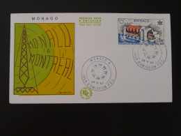 FDC Exposition Universelle Montreal Monaco 1967 - 1967 – Montreal (Canada)