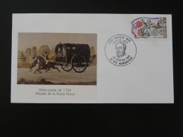 FDC Drouet Malle-poste Ste Menehould 51 Marne 1989 - Révolution Française