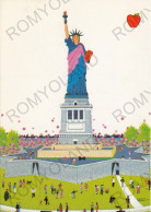 CARTOLINA  B10 NEW YORK CITY,NEW YORK,STATI UNITI-STATUE OF LIBERTY-NON VIAGGIATA - Statue Of Liberty