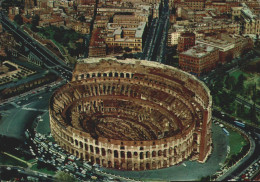 ITALIE ROMA LE COLISEE VUE AERIENNE - Kolosseum