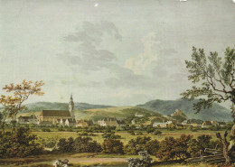 MARIA ENZERSDORF IN 1790, ARCHITECTURE, CHURCH, ILLUSTRATION, AUSTRIA, POSTCARD - Maria Enzersdorf