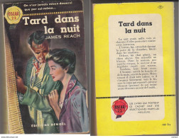 C1 James REACH Tard Dans La Nuit EO 1953 Oscar LATE LAST NIGHT Port Inclus France - Denoel, Coll. Policière