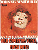 DIONNE WARWICK : Copertina Vuota < La Voce Del Silenzio / Unchained Melody > EX+ - Autres - Musique Italienne