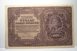 POLOGNE - BILLET De BANQUE -  1000  LEI  BANKNOTE  TYSIAC  MAREK  - POLSKICH - Polen