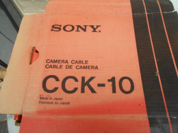 Ancien Cable De Camera Sony CCK 10 - Other Apparatus