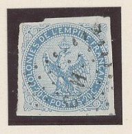 COCHINCHINE -N°4 - COLONIES GÉNÉRALES - 20c BLEU   -Obl -LOSANGE C C H - Used Stamps