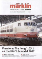 Catalogue MÄRKLIN 2016 6 Insider Club News - Englische Ausgabe - English