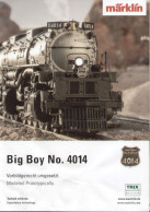 Catalogue MÄRKLIN TRIX 2019 Big Boy No. 4014 - Englisch