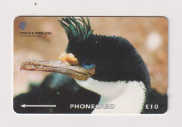 FALKLAND ISLANDS - King Cormorant Magnetic GPT Phonecard - Falkland