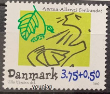 Denmark 1997, Asthma-Allergie-Association AAF, MNH Single Stamp - Unused Stamps